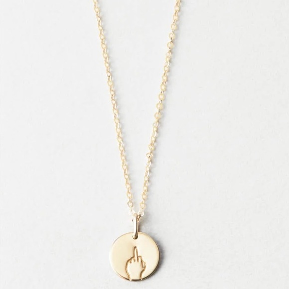 “Nope” Necklace NWT - Picture 2 of 4